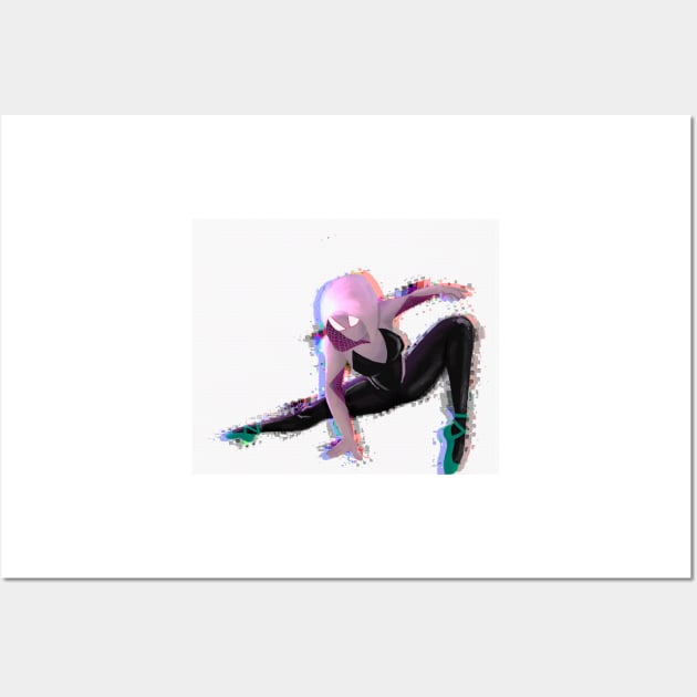 Spider-Gwen Wall Art by Aveetheavatar